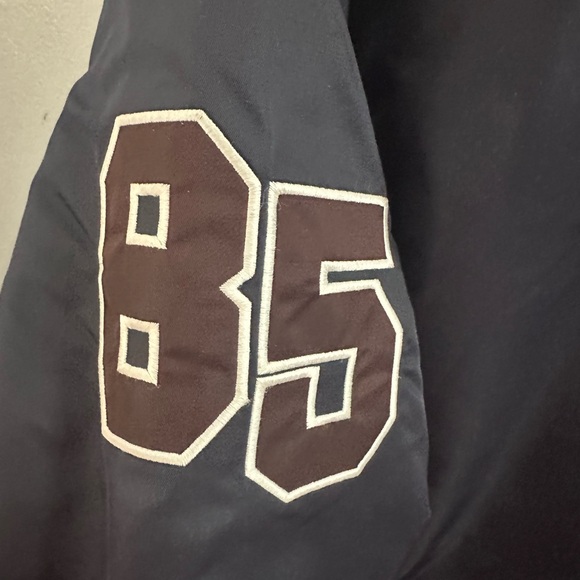 Tommy Hilfiger Black Bomber Jacket XL Navy Blue Zip - Picture 3 of 9